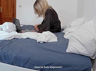 curvy latina milf sucks dick then rides after porn watch