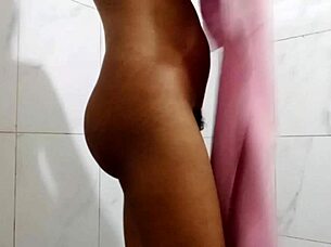 Passionate desi housewife unleashes wild amateur pissing in homemade sex tape