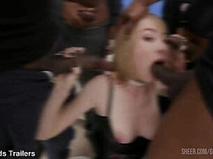 alisia takes 4 bbc atm dap rough anal creampie swallow