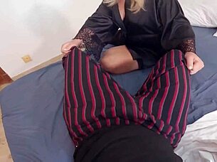 curvy latina milf sucks dick then rides after porn watch