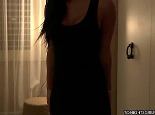 Asa Akira Japanese pornstar hotel big cock blowjob hardcore tits fucking long hair