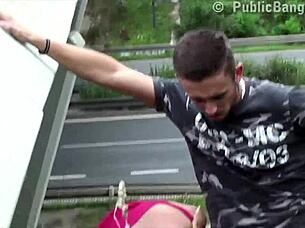 krystal swift tits drenched in cum public highway foursome orgy