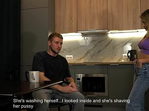 Uh my wife's busy but damn fucking her super hot girlfriend backstage now