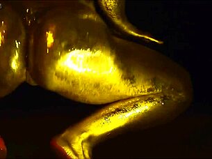 Nastya Vdovik's nasty big ass cheeks shine in thong tease