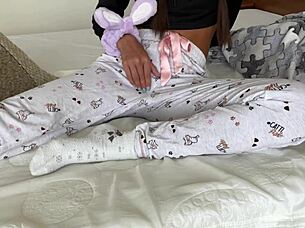 i got so bored home alone masturbating ass with toys