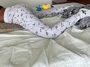 i got so bored home alone masturbating ass with toys