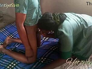 Chubby schoolgirl seduces monitor for wet pussy classroom creampie fuck