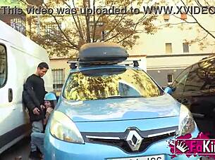 sofia sweet asturias brunette rides cocks publicly to madrid