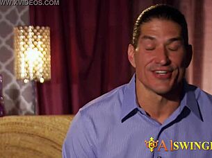 couple signs secrecy pact swinging oral group fun