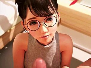 amelialtie teases with skilled hands in part three