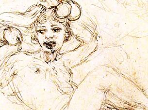 vintage erotic drawings tease hidden desires