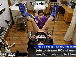 Lenna Lux Forced to Hitachi Orgasms by Kinky Nurse