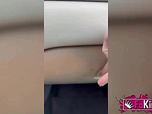 sofia sweet asturias brunette rides cocks publicly to madrid
