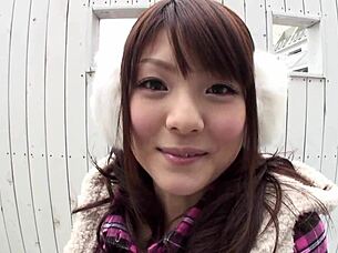 cute asian teen explores first bondage with older japanese man