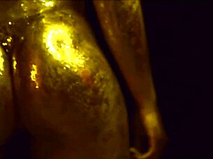 Nastya Vdovik's nasty big ass cheeks shine in thong tease