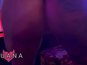 Juice's Tattoo Fat Big Ass Striptease Dance Routine