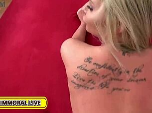 Chad And Dan Ravish Rachele Richey's Massive Natural Tits