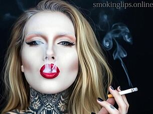 smokinglips4 ignites deep fetish passions and smoky thrills