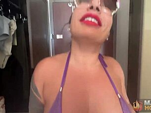 Busty Thick MILF Monica Santhiago Butt Fucked By Big Cock