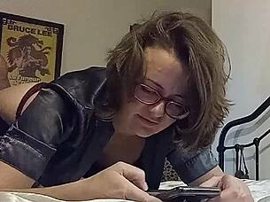 White Satin Dress Black Spandex MILF Doggystyle Deepthroat Ass to Mouth