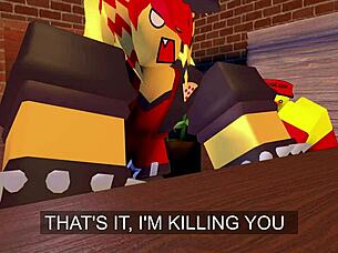 Roblox Pizza Place Worker Gets Intense Action
