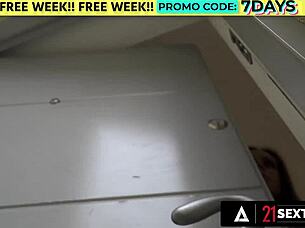 stunning blonde's ass stretched fingered fucked by monster cock 🔥🍑