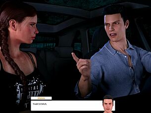 redhead shemale rides double toys on holiday midnight romp