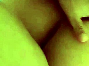 Big Man Destroys Blondie Fesser's Oiled Pussy on Sofa