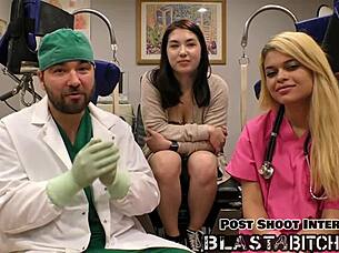 Mina moon's pussy blasted with CUM in intense POV pounding