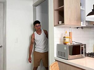 hey when stepdad's gone i ride housekeeper's huge latina ass in his bed 🍑💦