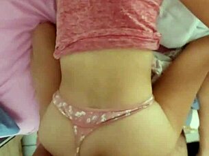 skinny latina petite gets ass licked in barrio