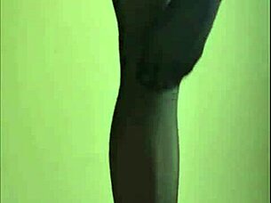 russian dirty talk while sitting on your tongue in stockings sloppy dildo bj