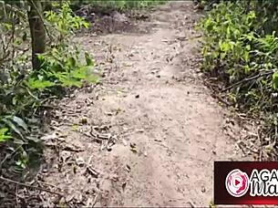 agatha mama outdoor walk turns libertine anal bbc romp