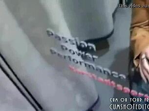 Amateur German Blonde Begs for Mall Facial Cumshot