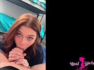 college freshman katerina deville fucked hard after soccer pov cowgirl