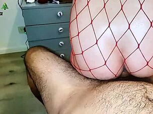 big ass slut bounces anally on cock during christmas eve 🎄🍑💦🔥