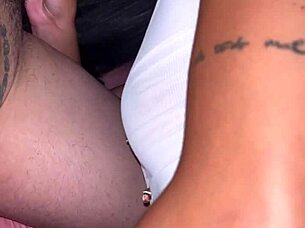 Brazilian Novinha's Intense Boquete Sucking