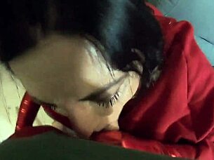 what if santa caught your horny milf wife cheating hard?