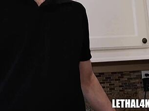 petite slut nikki craves boss nick's rough thrusts