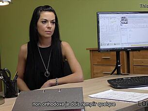 rich czech cutie fingers wet pussy on hidden office cam for cash