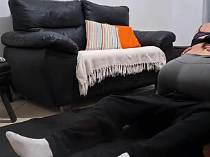 What is step-uncle really doing to innocent young thing?