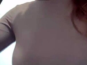 caressing milky tits pushes me over orgasm edge hard