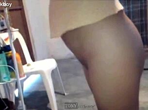 hot bride loses bet pays with painful anal sentones