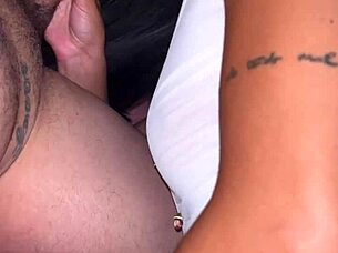 Brazilian Novinha's Intense Boquete Sucking