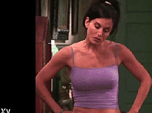 Friends Series Upskirt Slips Revealed