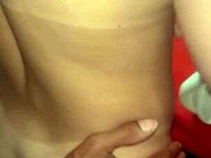 jerking for cuck while friend preps ass and pussy for anal