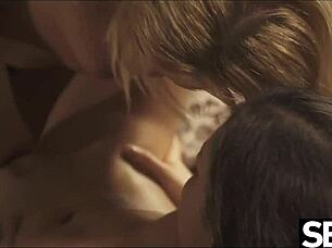 naked lesbians massage licking slick pussies to intense orgasms