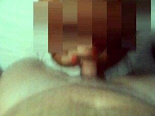 brazilian husband watches wife suck and kiss before creampie finish