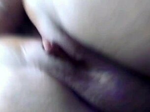 Brunette Milf Flashes Big Clit Tits Kitchen Creampie Delight