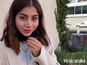 hot latina marina gold caught suckin cock on street then fucked hard